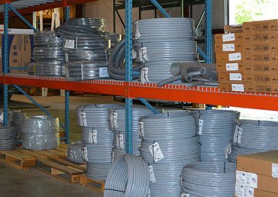 CESCO Warehouse with Electrical Conduits